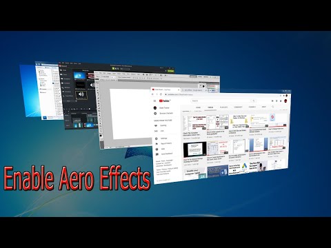 How To Enable Aero Effects