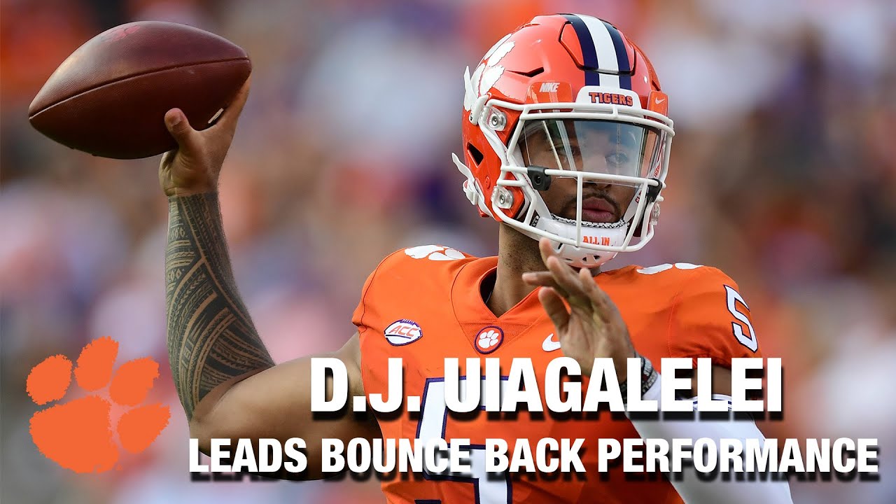Clemson's D.J. Uiagalelei Leads Clemson To Bounce Back Performance