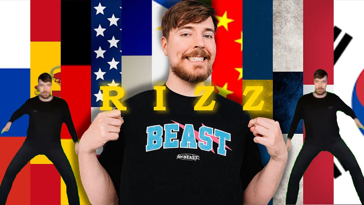 Mr Beast Rizz Meme (Original vs Different Languages) - YouTube
