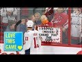 Jakub Vrana, Capitals gift two sticks to young fan battling cancer