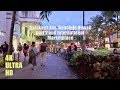 Walking tour of Kalakaua ave and International Marketplace, Honolulu Hawaii