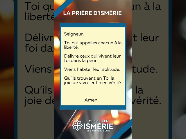 La prière d'Ismérie