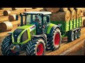 RACCOGLIAMO LE BALLE CON TANTA FATICA fs25 mappa pallegney #2
