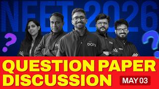 Download lagu NEET 2026 Question Paper Discussion 🔥 Live Analysis & Answer Key | DOPA