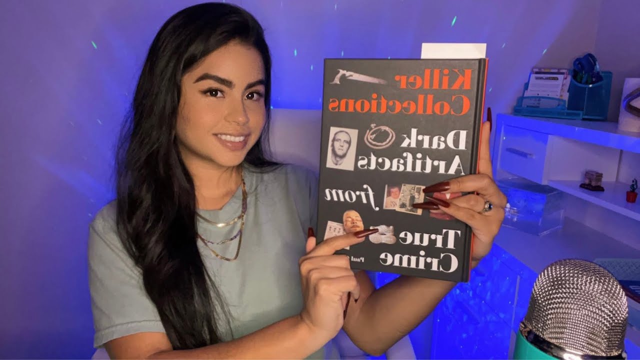 ASMR Reading True Crime Short Stories - Close Whispers