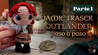 Como tejer a JAMIE FRASER (Outlander) a Crochet -PARTE 1- "Tutorial Amigurumi de Colección"