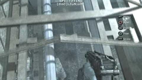 CoD4 - Pipeline Jumps, stacks and Secret spots