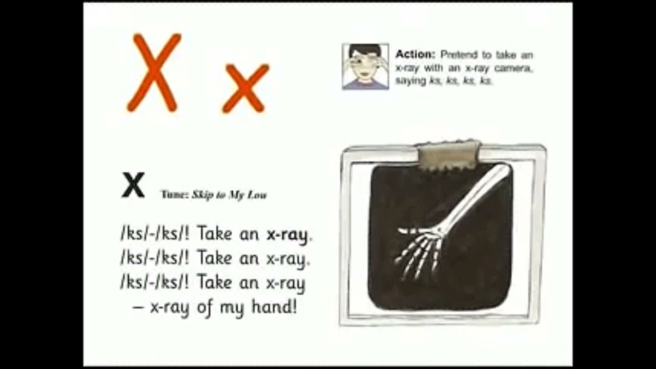 UK School Primary One Jolly Phonics Song Xx Take an Xray YouTube