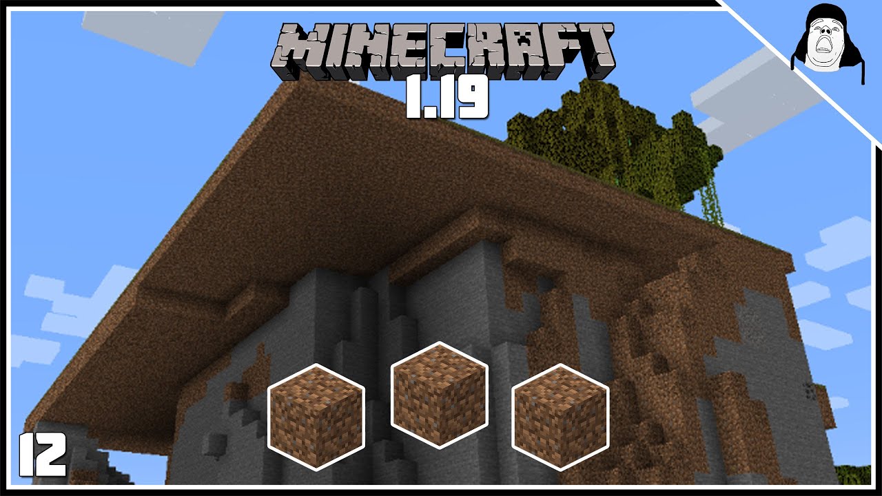 Expanding my mountain base || Minecraft 1.19 walkthrough no commentary ...
