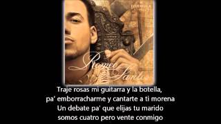 Romeo Santos - Debate de 4 (lyric - letra) chords