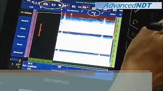 Phased Array Probe Dead Element Check OmniScan SX 5L32 A31 Probe