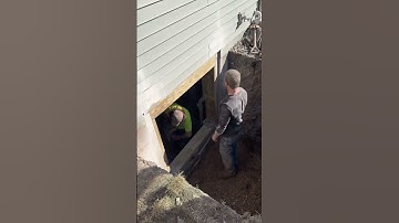Egress window installation, WI                                 #basement #construction #egress