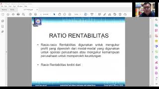 Rasio Solvabilitas, Rentabilitas dan Ratio lain-lain Rasio Solvabilitas, Rentabilitas dan Ratio lain-lain