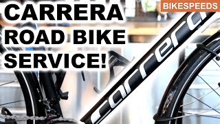Carrera Zelos Service! Road Bike rescue! Bottom Bracket & Headset Bearings