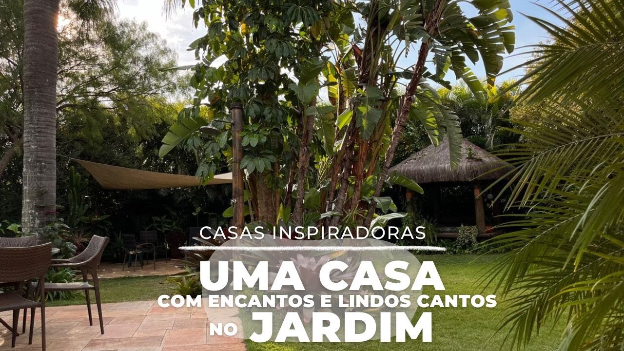 UMA CASA FEITA DE DECORAÇÃO AFETIVA, ESPAÇOS PRA RECEBER DENTRO E CANTOS PRA CURTIR O JARDIM