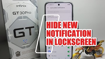 How To Hide New Notifications In Lockscreen On Infinix GT 30 Pro