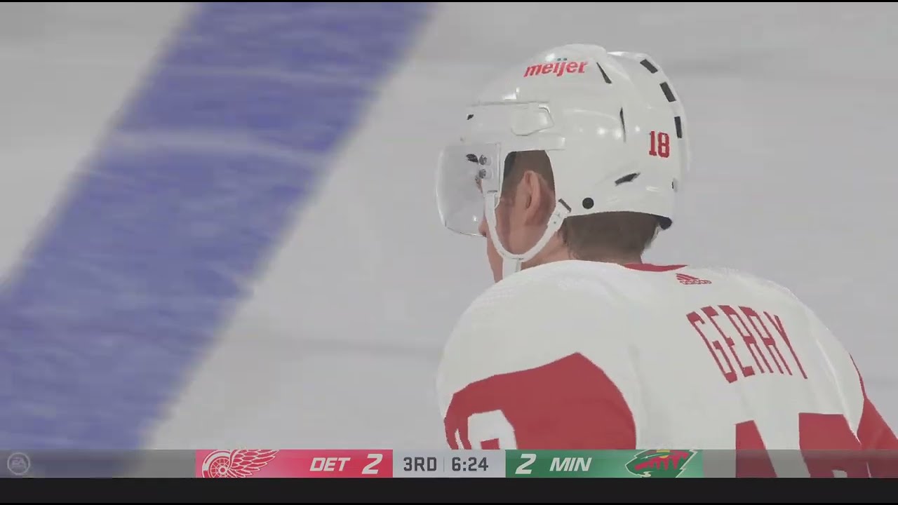 NHL24 FRANCHISE: 2034 STANLEY CUP FINALS (RED WINGS VS WILD)