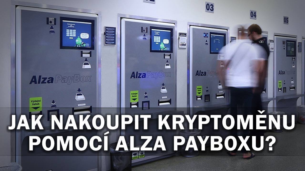 Jak nakoupit kryptoměnu pomocí Alza Payboxu? (JAK NA TO)