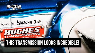 Custom Painting A Race Car Transmission | It Looks INCREDIBLE!