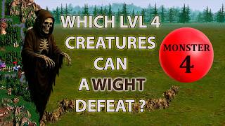 Wight vs lvl 4. #1v1 #heroes3 #wight #regeneration