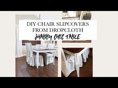Video: How Easy It Is To Sew Shabby Chic Chair Leg Covers