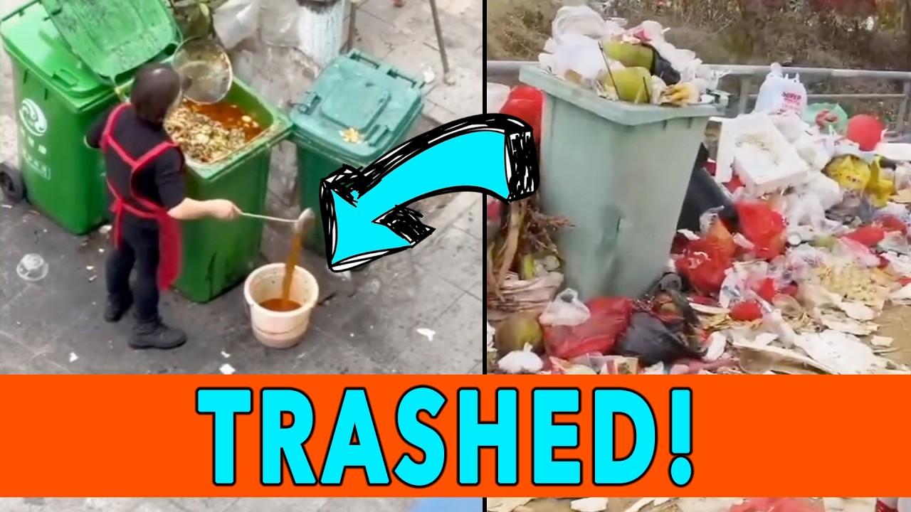 People in China are Eating Trash!
