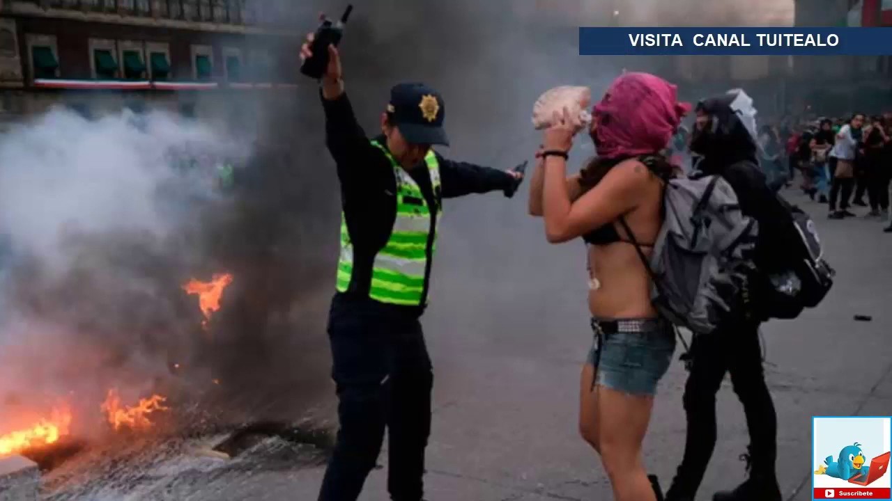 Feministas encapuchadas causan destrozos durante marcha pro aborto en la CDMX camera iphone 8 plus apk
