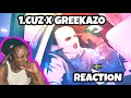 AMERICAN REACTS TO SWEDISH DRILL RAP! 1.Cuz X Greekazo - Försent (ENGLISH LYRICS)