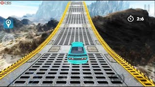 Extreme Impossible Car Racing Stunts Simulator - Android Gameplay FHD #2 screenshot 4