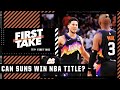 What is standing in the way of the Phoenix Suns winning the NBA title? 🏆 | First Take