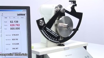 Elmendorf Tear Tester for Composited Materials