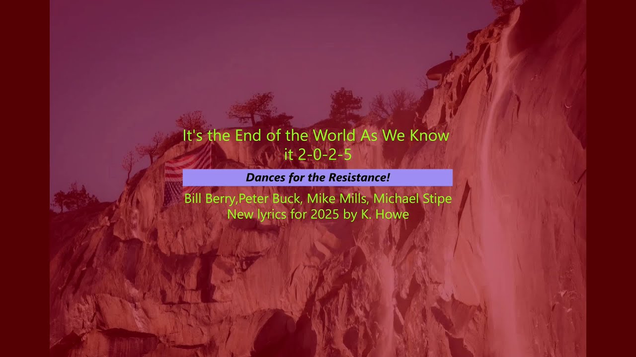 It's the End of the World As We Know It (2025) - REM cover/update - YouTube