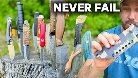 The Only Survival Knives Worth Your Money❗️