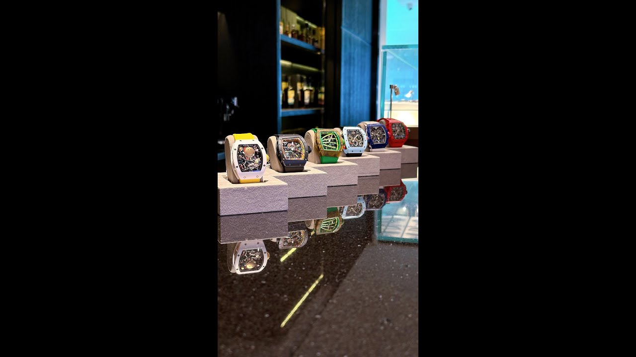 Guess how much are these Richard Mille Watch worth! RM88 RM35-03 RM59 RM68-01