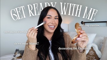 GRWM 🫶 current makeup routine, life updates & chit chat! Answering your questions💄