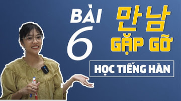 TỰ HỌC TIẾNG HÀN SƠ CẤP 2 ONLINE l Bài 06 만남 Gặp Gỡ l Tiếng Hàn Phương Anh