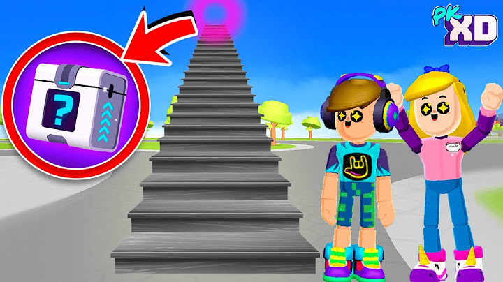 ENCONTREI UMA ESCADA INFINITA SECRETA NO PK XD!