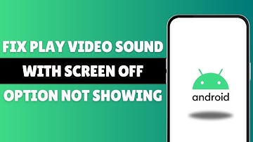 Play Video Sound With Screen Off Option Not Showing | All Redmi / Poco Play Video Sound With Screen