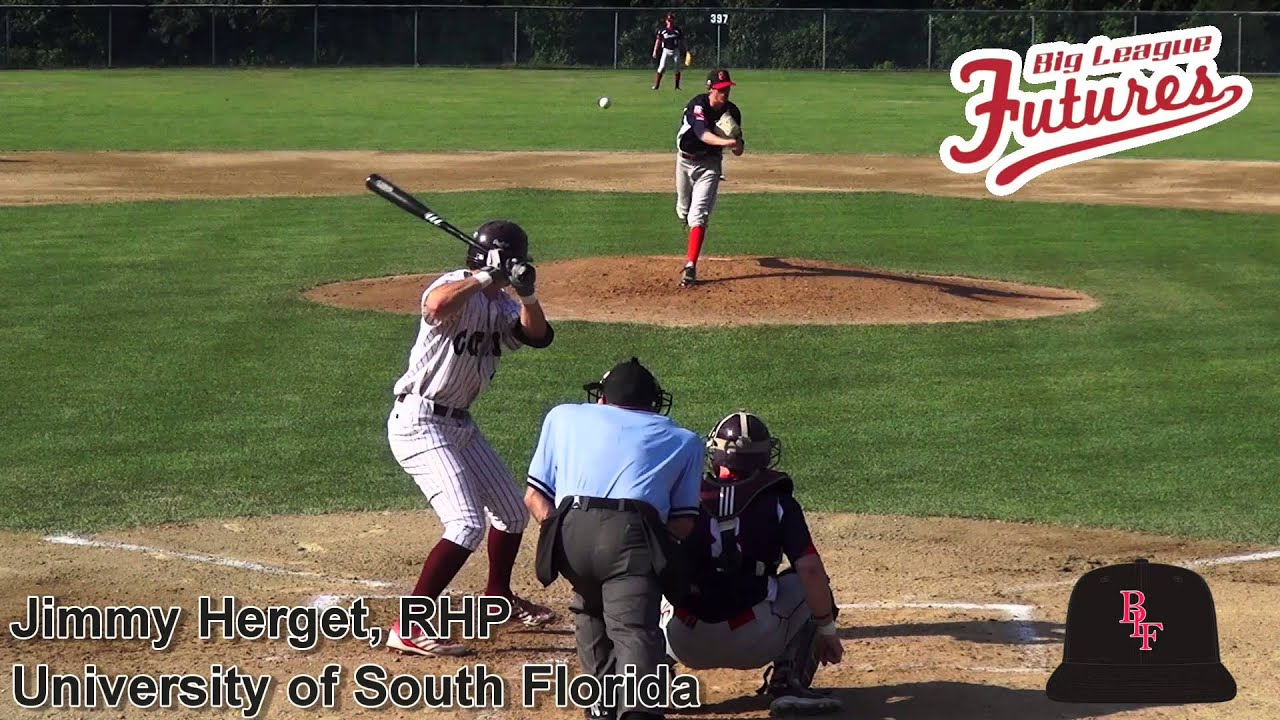 Jimmy Herget Prospect Video, RHP, University of South Florida 