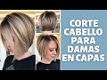 CORTES DE CABELLO EN CAPAS MODERNOS PARA DAMAS +20-30-50 AÑOS - TENDENCIA/CORTE DE PELO BOB DE MODA