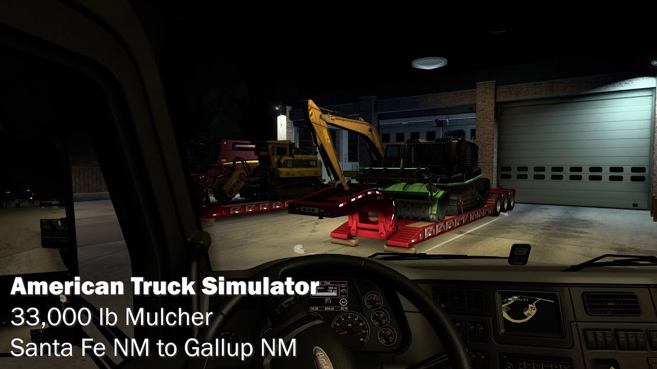 ATS Mulcher | Santa Fe NM to Gallup NM | Night Driving
