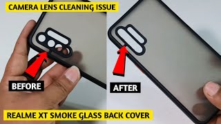 Realme XT Camera Lens cleaning in Smoke Back Cover | Realme XT Smoke Back Cover