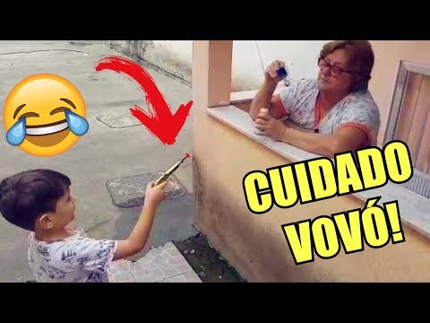 MIGUEL ACERTOU A VOVÓ! - Brincando de bolhas de sabão - Rotina família Antelo