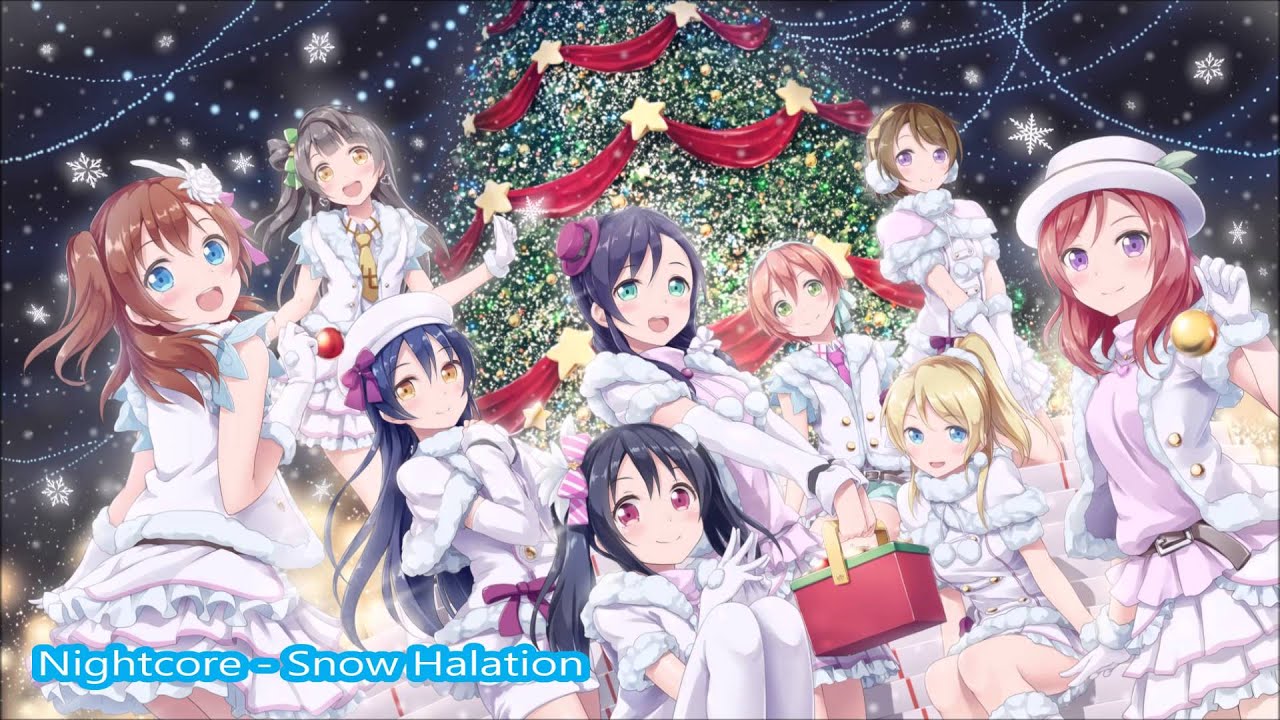 Nightcore Snow Halation Youtube