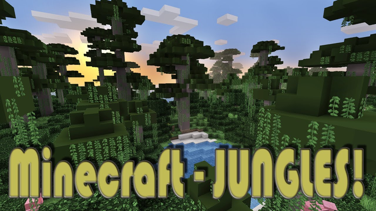Minecraft Jungles!  (Snapshot 12w03a)