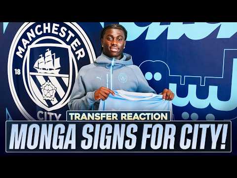 OFFICIAL: JEREMY MONGA SIGNS FOR MANCHESTER CITY