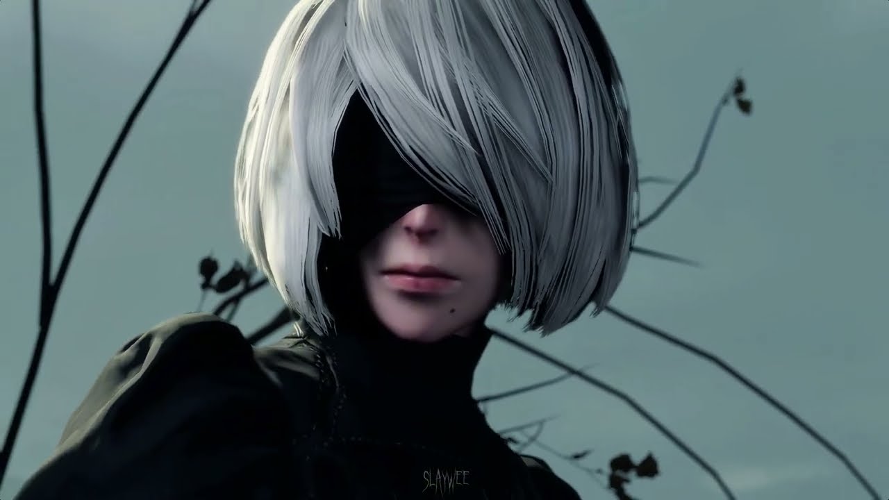 Resident Evil 4 - Ada Wong as 2B Nier Automata (Japanese Voice)