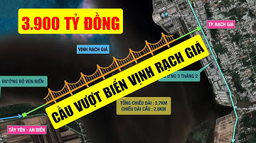 3.900 Tỷ đồng xây cầu vượt biển Vịnh Rạch Giá | Tin nhanh 18h