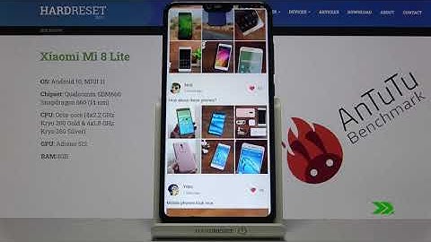 Xiaomi Mi 8 Lite - Antutu Benchmark Performance TEST