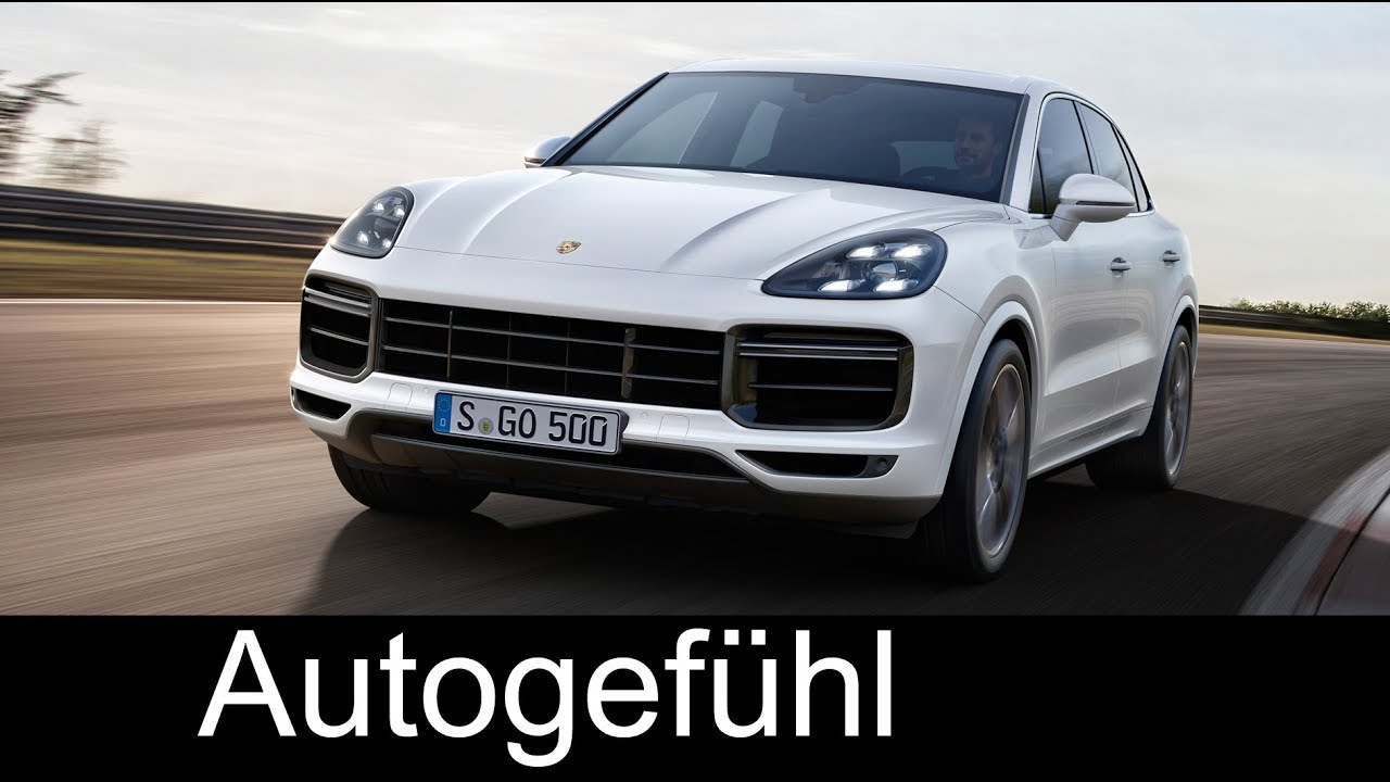 neuero ship unloader All-new Porsche Cayenne Turbo & S Preview - IAA 2017 - Autogefühl